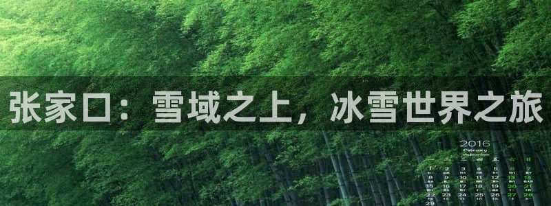 球宴体育iOS最新版本更新内容：张家口：雪域之上，冰雪世界之旅