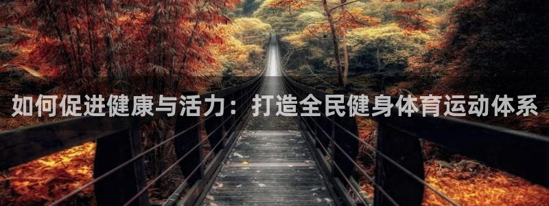 球宴体育iOS最新版本更新内容：如何促进健康与活力：打造全民健身体育运动体系